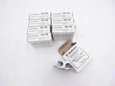 8 Pack Burndy Hycrimp Compression Tap Connector Aluminum Body H-Shape YHG-350 - Image 1 of 3