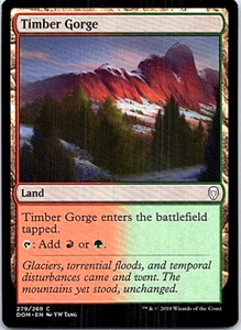 Timber Gorge Magic The Gathering Dominaria Card Light Play  - Picture 1 of 1