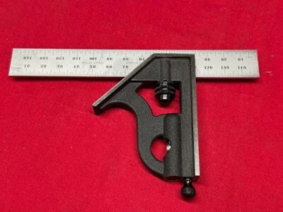 Starrett C11MH-150 Combinación Cuadrada con Cabeza Cuadrada, 150mm Foto 1 de 4