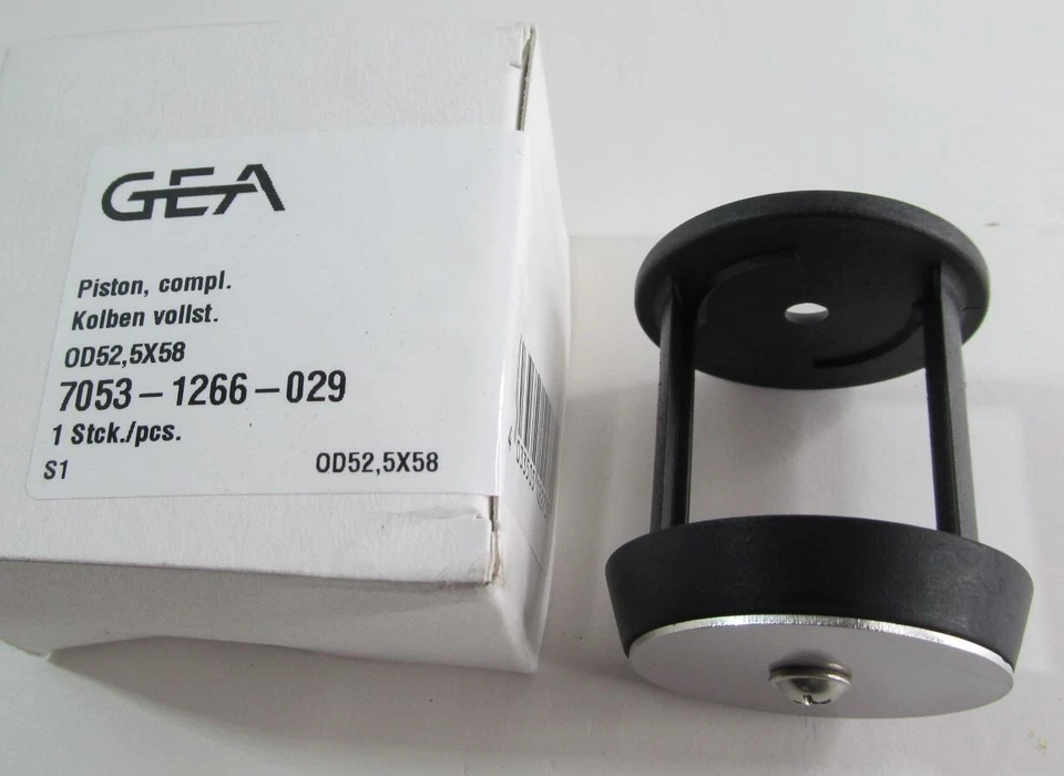 NUEVO PISTÓN MÁQUINA DE ORDEÑO GEA WESTFALIA 7053-1266-029 PARA CILINDRO SEPARADOR Foto 1 de 1