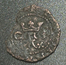 1474-1504 C *FERDINAND II & ISABELLA** MEDIEVAL BILLON BLANCA COIN -CUENCA- P107