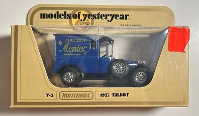 Modelos Matchbox de antaño #Y5 - Talbot 1927 Foto 1 de 2