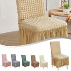 Chic Chair Cover with Lace Skirt Quick and Easy Installation Waterproof Feature