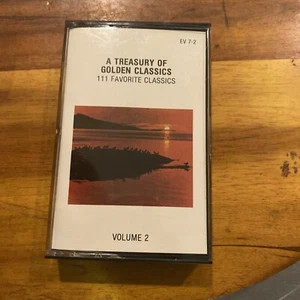 A TREASURY OF GOLDEN CLASSICS Vol 2 Cassette 111 FAVORITE CLASSICS 1988 Atlantis - Picture 1 of 7