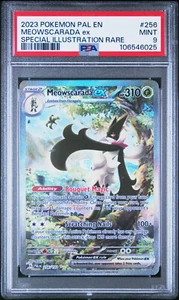 PSA 9 Meowscarada ex 256/193 SIR - 2023 Pokémon Paldea Evolved - Bild 1 von 2