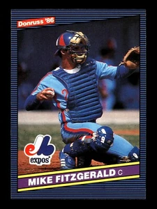 Donruss #97 1986 Mike Fitzgerald Montreal Expos - Imagen 1 de 2