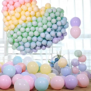 100 Pcs 10'' Pastel Fairy Latex Balloon Wedding Birthday Party Decor For Wedding - Picture 1 of 12