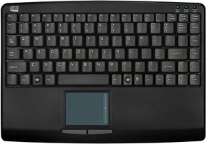 AKB-410UB - SlimTouch Mini USB Keyboard with Built-in Touchpad - Picture 1 of 9