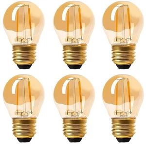 Panledo 2 Watt Vintage Edison LED Bulbs, Globe LED Filament Bulb, 2200K Ultra... - Picture 1 of 7