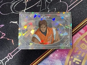 Cardsmiths Street Fighter Alpha Guy Gemma Rifrattore Holo Foil 18 17/50 Argento - Foto 1 di 2