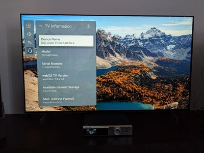 LG TV OLED evo | Serie C3 42'' | 4K α9 Gen6 | Come Nuovo | Scatola | Accessori - Immagine 1 di 3