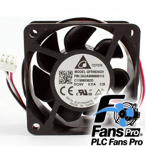 1PCS Brand New DELTA QFR0624GH DC24V 0.21A 3AUA0000088115 Inverter Cooling Fan - Picture 1 of 3