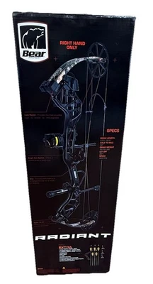 NEW Bear Radiant Archery Bow RTH Extra 70# RH Mossy Oak DNA - Camo  AV45A1X0E7R - Image 1 of 4