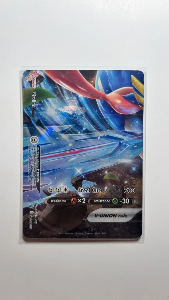 Zacian V-UNION SWSH165 SWSH: Sword & Shield Promo Cards Holo - Image 1 of 2