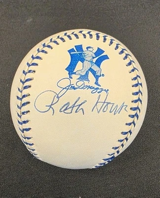 RALPH HOUK Signed Autographed Yankees Joe Dimaggio Baseball No COA - Image 1 of 2