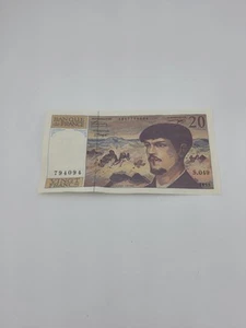 France banknotes 20 Francs 1997. VINGT FRANCS Claude Debussy, serial S - Picture 1 of 2