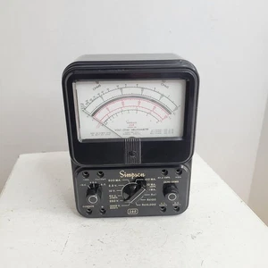 Medidor de Voltios Ohmios de Colección Simpson 260 Serie 3 Portátil (Sin Cables) - Imagen 1 de 6
