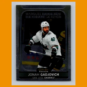 Jonah Gadjovich Rookie #247 2021 O-Pee-Chee Platinum Vancouver Canucks Hockey NM - Picture 1 of 3