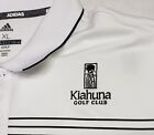 Adidas Kiahuna Golf Club Mens Golf Shirt Size XL White Embroidered Kiahuna Logo