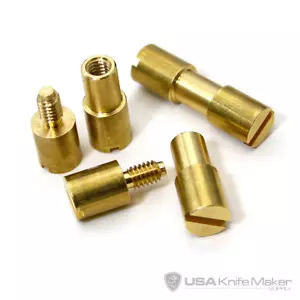 Hombro Corby Bolt - latón - eje MICRO 0,095"" 0,125"" - paquete de 10 - Imagen 1 de 1