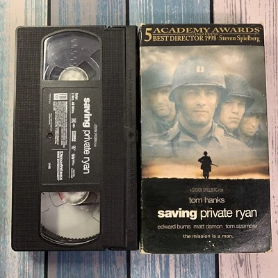 Saving Private Ryan (VHS, 1999) W/ Case - Military War Movie - Image 1 of 4