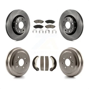 Front Rear Brake Rotors Ceramic Pad & Drum Kit For Chevrolet Aveo Spark Aveo5 G3 - Picture 1 of 2