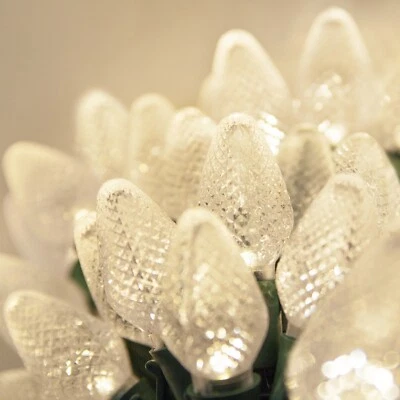 25 LED Christmas Light Set C7 Indoor Outdoor Home Holiday Party String Lights - Image 1 of 4