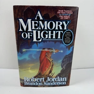 The Wheel Of Time A Memory Of Light Robert Jordan Auto Signed First Edition 14 - Picture 1 of 12