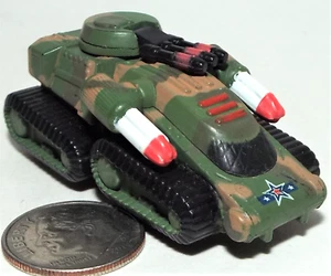 Small Mini Machine Plastic BX-21 Vindicator Tank in Green & Tan Camouflage - Picture 1 of 4