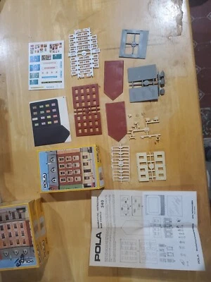 POLA N SCALE U/A "PRIVATE BANK" PLASTIC MODEL KIT #340  "N" SCALE UNASSEMBLED - Image 1 of 4