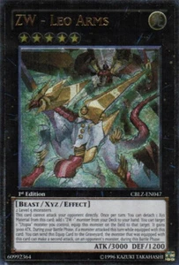 YUGIOH - ZW - Leo Arms - CBLZ-EN047 - Ultimate Rare - Unlimited Edition - NM - F - Picture 1 of 1