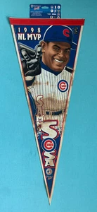 CHICAGO CUBS - 1998 NL MVP Sammy Sosa 30" Pennant Design ‎‏#‏‎ 290  WinCraft ‎ - Picture 1 of 6