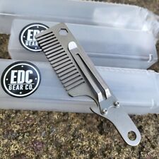 EDC Titanium Alloy Multifunction Tool Men Comb Hair And Beard Pocket Tools