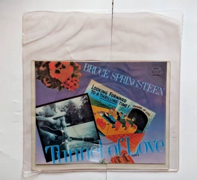 BRUCE SPRINGSTEEN Picture Disc  Shaped disc Tunnel of Love - Photo 1/4