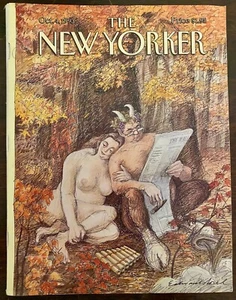The New Yorker Magazine Oct. 4, 1993 - 'Remembrance of Flings' cover - Picture 1 of 4