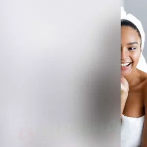2m/5m Privacy Window Film Frosted Strip Glass Film Anti-UV Door Window Sticker - Picture 1 of 24