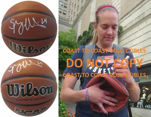 Sydney Wiese Oregon State LA Sparks signed autographed NCAA basketball COA proof - Picture 1 of 3
