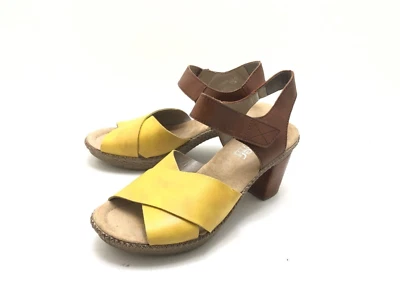 Rieker ladies loafer pumps heel high heels multicoloured size 37 (UK 4) - Image 1 of 3