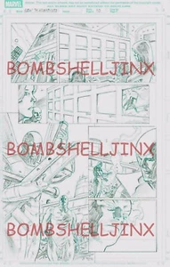 Marvel New Thunderbolts #9 página 10 arte original de Cliff Richards  - Imagen 1 de 1