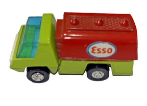 Vintage Playart Esso Tanker Gas Truck, Hong Kong, Diecast Car,Clean!(B15) PA40 - Picture 1 of 8