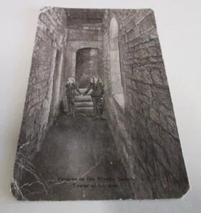 Princes in Bloody Tower - Tower of London - Postcard - Gale & Polden - Antique - Picture 1 of 8