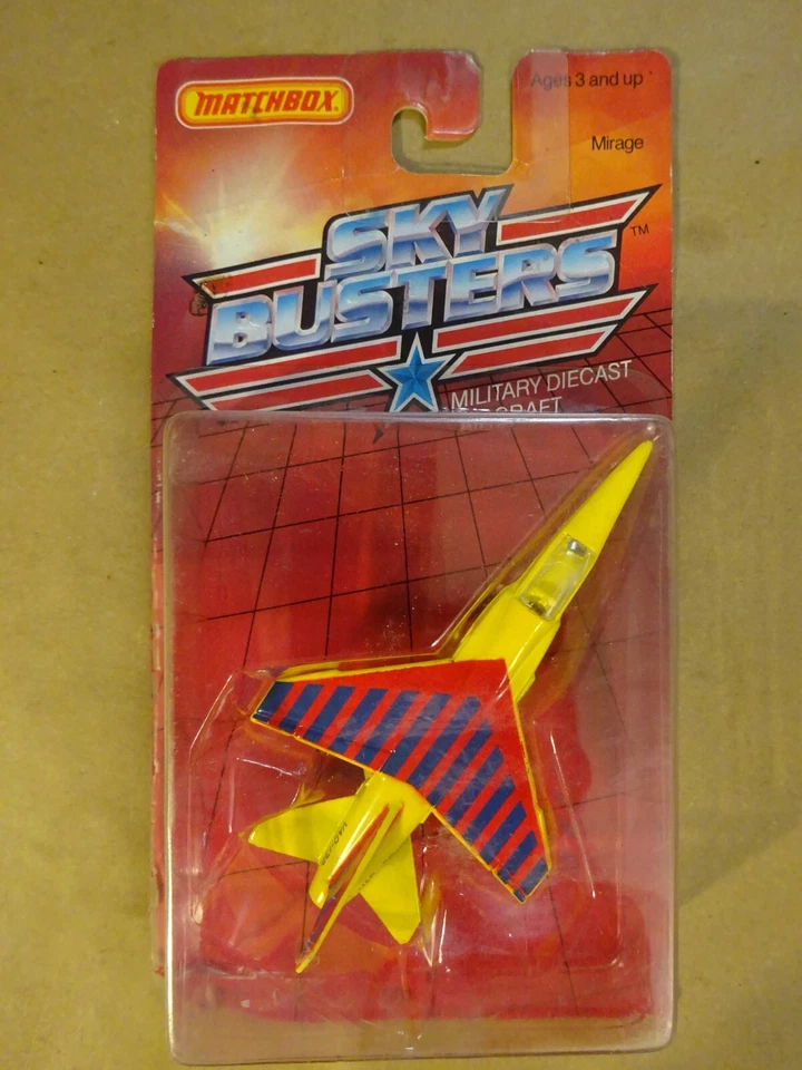 Vintage 1988 Matchbox Sky Busters Mirage SB3 Military Aircraft - Image 1 of 4