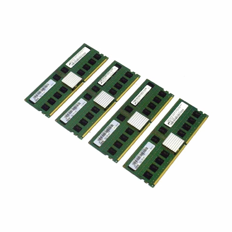 IBM 5696 5696-820x 0/32gb 4x8gb Ddr2 400Mhz Dimms - Image 1 of 3