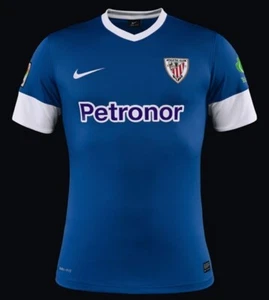 MEN'S NIKE FC ATHLETIC BILBAO 2013/2014 AWAY SOCCER FOOTBALL SHIRT JERSEY SIZE M - Picture 1 of 12