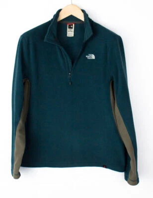 THE NORTH FACE Herren Zip Neck Fleece Pullover Größe S - Bild 1 von 4