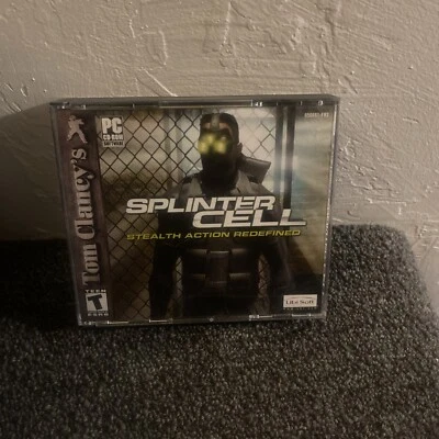 Tom Clancy's Splinter Cell - 2002 PC CD-Rom Ubisoft VG Complete In Box - Image 1 of 3