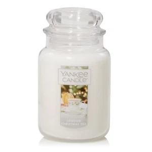 London Christmas Tea Yankee Candle Tarro Grande 22oz 623g NUEVO NAVIDAD 2024 - Imagen 1 de 3