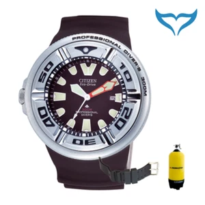 Citizen Promaster Marine BJ8050-08E Eco-Drive Taucher 30bar Uhr Verlängerung Neu - Bild 1 von 8