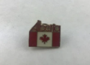 Alberta Canada Flag Collectible Souvenir Pin 3/4" x 5/8" - Picture 1 of 2