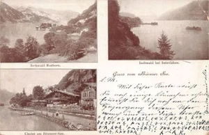 Schweiz - Iseltwald (BE) Mehrfachansicht - Cholet am Brienzer See - bei Interlak - Picture 1 of 2